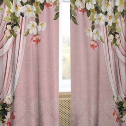vmd 154 cm (5 ft) Polyester Room Darkening Window Curtain Single Curtain-picture-13