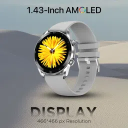 Fire-Boltt Legacy 36.3mm (1.43") AMOLED Display, Bluetooth Calling Wireless Charging Smartwatch image 3