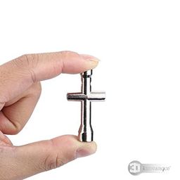 3DINNOVATIONS 3D Printer Nozzle Opener Changer Mini M2 M2.5 M3 M4 Screw Nut Hexagonal Cross Wrench Sleeve Maintenance Tool 4 Size Cross Sleeve Wrench image 1