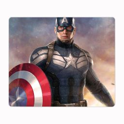 Impresion Captain America Designer Printed Premium Designer Mouse Pad for Computer/Laptop (22.5cm x 19cm) - C211 Non Slip Base Mousepad-image-59