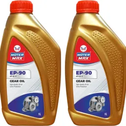 New_ Premium 1L Combo Pack Of 2 EP-90 API GL-5 High Quality Gear Oil-image-19