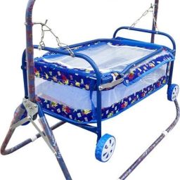 NewBorn Babies Comfort Bassinet, Buggie, Palna, Cradle with Mosquito Net Bassinet-15