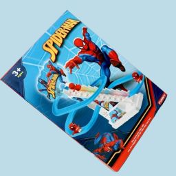 Spider Man Climbing Toys,Electric Spider Man Chasing Race Track Game Set-image-53