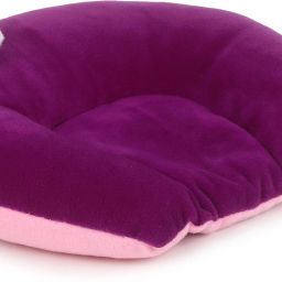 BABY SEED PILLOW, Pillow for Newborn Baby-Round Head Shaping Pillow, 0-12 Months Microfibre Animals Baby Pillow Pack of 1-image-92