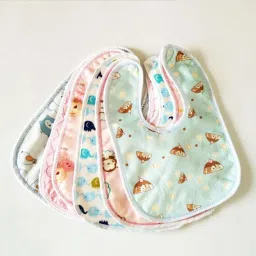 Baby Button Bibs Apron for Waterproof3180-image-55