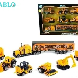 Die Cast Metal Construction Vehicle Play Set, Metal Construction Vehicle Toy Set-46