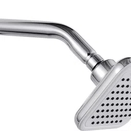 GRND-Pack Of 1 Shower Head with 9 Inch Arm Rain Flow shower For Bathroom Fixed Mount-picture-20