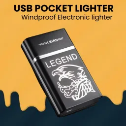 Usb (Cigarette Lighter) Electronic Usb Windproof Rechargeable Lighter ZM407 Usb (Cigarette Lighter) Electronic Usb Windproof Rechargeable Lighter ZM407 Pocket Lighter-image-40