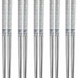 Eating, Training Stainless Steel Japanese Chopstick-image-44