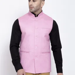 Solid Men Waistcoat-image-5