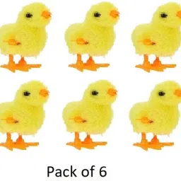 Wind-Up Jumping Plush Cute Small Chicken Toy for Kids - Fun & Interactive Play-image-44