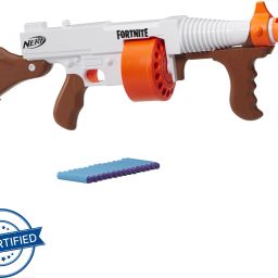 Fortnite DG Dart Blaster, 15-Dart Rotating Drum, Pump Action, 15 Darts,Inspired Fortnite Video Game Guns & Darts-image-79