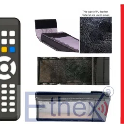 Ethex C-32 New TvR-64 Remote With cover (Remote+Cover) Tv Remote compatible for Bpl Smart led/lcd Tv Remote Control Remote Controller image 3