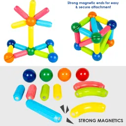 ratnas Magnetic Stick Blocks (7883) Connect, Create, Learn & Play! image 4