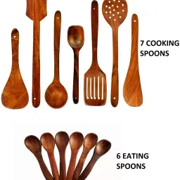 Wooden Spatula Cooking Serving Tools Kitchen Tool Set-14