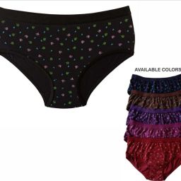 Pack of 3 Women Hipster Multicolor Panty-image-27