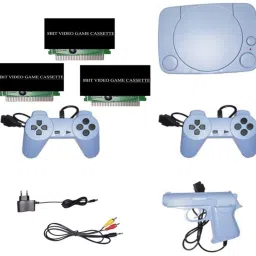 COUNTACH TV Classic video game console with 8bit 3 cassette in-built MORE game NA GB with 30 to 40 games in built ,with 1 cassette-5