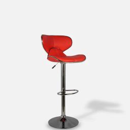 casacraft from pepperfry Bliss Bar Chair in Red Colour-picture-14
