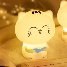 Sleeping Cat Rechargeable Silicone Night Lamp Silicone LED Light Night Lamp-27