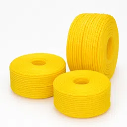 singhal 2 MM PP Tuf Rope 220 Mtr Length | Heavy Duty Nylon Virgin Plastic Rope Yellow-picture-2