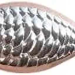 Silver/chandi ki machli/Fish for Astrological And Vastu (Weight - 0.5 GM) Deity Ornament-31