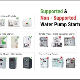 Blackt Electrotech (BT21C) Fully Automatic Water Tank Level Controller Sensor with TWO Float Switch Smart Kit image 3