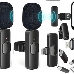 K9 Wireless Microphone for Clear Audio, Vlogging, Streaming & Recording Microphone-3