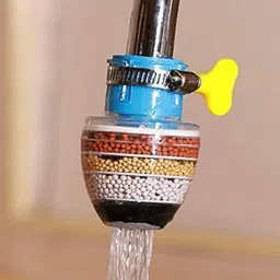 6 Layer Activated Carbon Faucet Water Filter-Pack of 1 Faucet Mount Faucet Mount-7