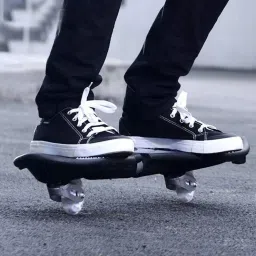 Waveboard Caster Board Classic - 2 Wheel Pivoting Skateboard, 360-degree Casters 25 inch x 5 inch Skateboard-image-73