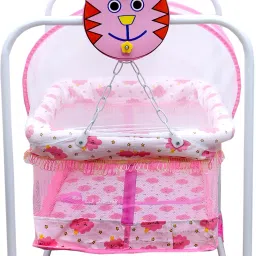 dandles Baby Moov Swing Cradle Jhula with Mosquito Net for New Born Baby image 2