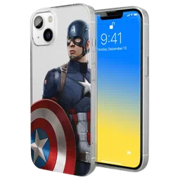 Macmerise Team Blue Captain Silicone Back Cover for Apple iPhone 14 (Supports Wireless Charging, Multi Color)-image-60