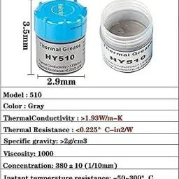 RAREGEAR Silicone Heatsink Compounds Cooling Processor CPU Graphics (Pack of 2) 10 Grams Carbon Based Thermal Paste image 3