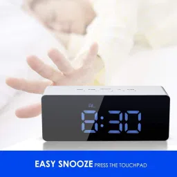 ozimo Digital White Clock image 4