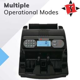 SWAGGERS INDIAN NOTE CURRENCY COUNTING MACHINE WITH MG UV FAKE NOTE DETECTOR Note Counting Machine image 3