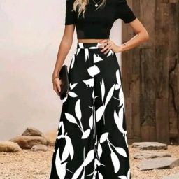 Top Palazzos Co-ords Set-image-53