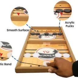 tvm Faster Finger Board Game, Sling Puck Game Fastest Finger First Game image 3