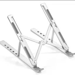 FIVEBAZZAR BR101 Aluminium Desk Stand Rotatable Laptop Stand with Adjustable Height Compatible with Universal Laptops-image-77