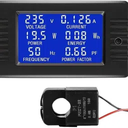 6 in 1 Digital Voltage Meter Energy Meter AC Current Voltmeter Ampere Meter Voltmeter-1
