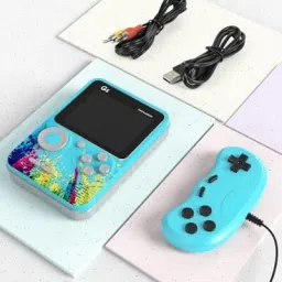 Bestie Toys 5 Handheld Game Console Retro Video Game Console with Hundreds of Preloaded GAME 2 GB with 500 image 3