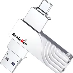 SCALEBEE 1 TB USB 3.0 Dual Drive Metal Body 1TB Type C Otg Pendrive 1 TB OTG Drive Compatible with Audio Player, Desktop Computer, Gaming Console, Laptop, Mobile, Netbook, Tablet, Television USB 3.0 Metal Case-3