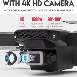 E99 Pro Foldable Remote Control Drone with Dual Camera Drone 2 Batteries1 Drone-10
