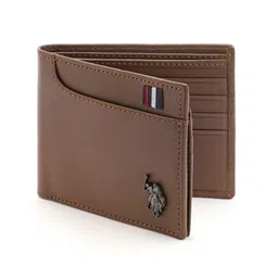 u.s. polo assn. Men Brown Genuine Leather Wallet-picture-47