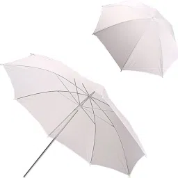 WON Brand White Umbrella Professional for Studio Strobe Flash Sungun Photography Studio Light Flash, Camera Flash, Video Light White Reflector Umbrella-23