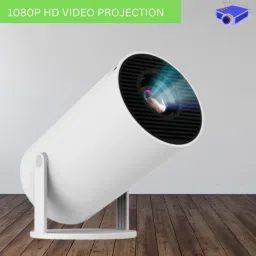 Clairbell Mini HD Projector for Home 4KSupport With Built-in App Netflix/Prime/YouTubeC441 (4500 lm / 1 Speaker / Wireless / Remote Controller) Portable Projector-image-75
