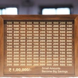 Mani seving box wooden money saving box piggy bank gullak coin bank CBT2 Coin Bank-image-37