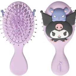 supvox Kuromi Toddler Hair Brush 53 Inches Oval Detangler for Kids Girls Cartoon Comb-picture-7