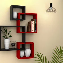 Living Room, Bedroom Wall Shelves, MDF Floating Wall ,Mount Shelf , Rack , MDF (Medium Density Fiber) Wall Shelf-11
