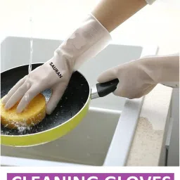 White Hand Gloves for Dishwashing (CGS44) Wet and Dry Disposable Glove-image-31