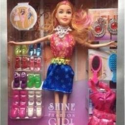happy shine fashionable doll set with accessories and dresses for kids-36