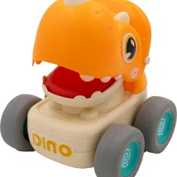 Toybharat Push N Go Dino Car Fun,and Engaging Toys for Babies and Toddlers-8